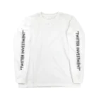 ツイッターインベストメントアパレル事業部の公式ロゴ（カモフラ） ロングスリーブTシャツ