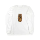 ばらっくんのcowardly bear  ロングスリーブTシャツ