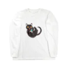 #保護猫カフェひだまり号の小町シリーズ ロングスリーブTシャツ
