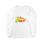 tamtamlandのビールのお供 Long Sleeve T-Shirt