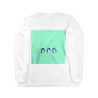 02spspのペンギン行進隊 Long Sleeve T-Shirt