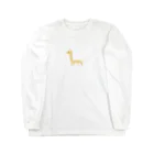 にゃんた 儚く素朴なもののまゆげきりん Long Sleeve T-Shirt