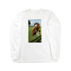 kuri7のポニーポニー Long Sleeve T-Shirt