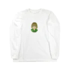 hapimeroの青い目の少女 Long Sleeve T-Shirt