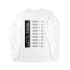 mavshineのLET'S THINK Long Sleeve T-Shirt