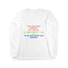 なべじょ_babyの外国人観光客対応シリーズ Long Sleeve T-Shirt