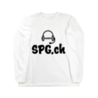 SPG.chの[公式]SPG.ch 黒文字 Long Sleeve T-Shirt