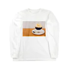 tomzoのcoffee jelly  ロングスリーブTシャツ