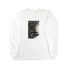 mrkwmrkの猫キジトラ柄 Long Sleeve T-Shirt