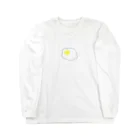 beigeのegg Long Sleeve T-Shirt