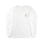 TEGAKI!!のオカメインコをお風呂に浮かべたい Long Sleeve T-Shirt