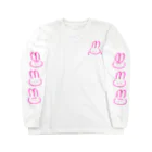 ど～ぶつ大連発のトーテムうさちゃ Long Sleeve T-Shirt