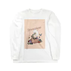 HANA's flower marketのgramophone ロングスリーブTシャツ