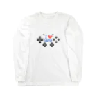 Asterisk shopのI LOVE GAME 롱 슬리브 티셔츠