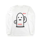 soundのHANIWA (無表情) ロングスリーブTシャツ