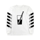 全知全能クラブのジュースがストローを飲む Long Sleeve T-Shirt