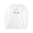 杉山田のバラのクロス Long Sleeve T-Shirt