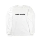 worldwinningのさぁ行こう人生の勝ち組へ ロングスリーブTシャツ