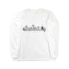 ピッグせんすいかんのBANSAN Long Sleeve T-Shirt