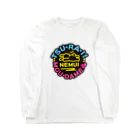 寒がりモンスターのつらい！ねむい、もうダメ♥全身(淡色用) Long Sleeve T-Shirt