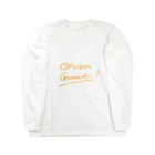 オフトゥンぐらし！のOfton Gurashi!（でかいロゴ） Long Sleeve T-Shirt