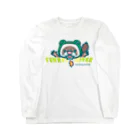 sasabayashi8のカエルフェレットラバー Long Sleeve T-Shirt