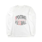 hattalaboのspektakel fussball(白) Long Sleeve T-Shirt