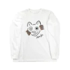 MISAKI MATSUMOTOの私の中の猫 Long Sleeve T-Shirt