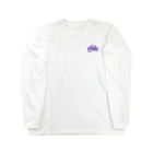 crewのcrew purple ロングスリーブTシャツ