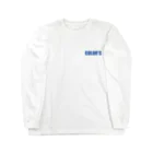 マタギデザインのカラーズロンTブルー Long Sleeve T-Shirt