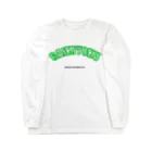 コトブキサウナ♨︎(SUZURI支店)のガイキヨク!!!! Long Sleeve T-Shirt