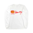 Danke Shoot Coffeeの餃子伝言ゲーム Long Sleeve T-Shirt