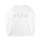 mugiのポップコーンジャンプモルモット Long Sleeve T-Shirt