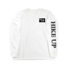 HIKE UPのSleeve logo shirt ロングスリーブTシャツ