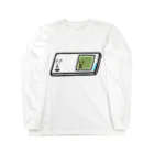 うえたに夫婦のキャラNo.57プレパラートくん（スライドガラスとカバーガラスくん） Long Sleeve T-Shirt