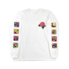 ショップもくもくの花コレクション Long Sleeve T-Shirt