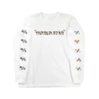 WORLD STAR OfficeのWORLD STAR ロゴロゴ Long Sleeve T-Shirt