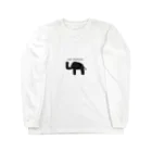 japanjunpのsad elephant  ロングスリーブTシャツ