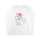 keikororinのおしゃれ猫 ロングスリーブTシャツ