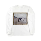 釜萢堂《かまやちどう》美術販売の「Les berges de la Seine」 Béraud, Jean／Paris Musées Long Sleeve T-Shirt