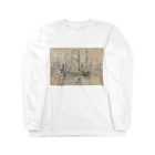 釜萢堂《かまやちどう》美術販売の「Marseille」 Signac, Paul／Paris Musées ロングスリーブTシャツ