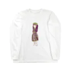 IZANAMI by Akane Yabushitaの【タイの人々】モン族の女の子 Long Sleeve T-Shirt