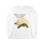 もんたろうのメロンパン × リクガメ Long Sleeve T-Shirt