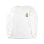 りろる。の福豆さんポップコーン Long Sleeve T-Shirt