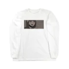 しらほしの背伸びをして覚えたメイク(灰黒) Long Sleeve T-Shirt