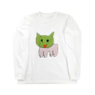 ヨロスーのPicture cat ロングスリーブTシャツ