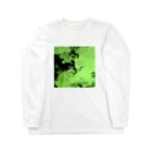 YTGMSのRGB Black cloud GREEN ロングスリーブTシャツ