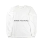 DIMADARA BY VULGAR CIRCUSのBLACK LOGO/DB_02 Long Sleeve T-Shirt