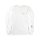 yk shopのyk ロングTシャツwhite ロングスリーブTシャツ