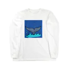 ショップ koのクジラがホエール Long Sleeve T-Shirt